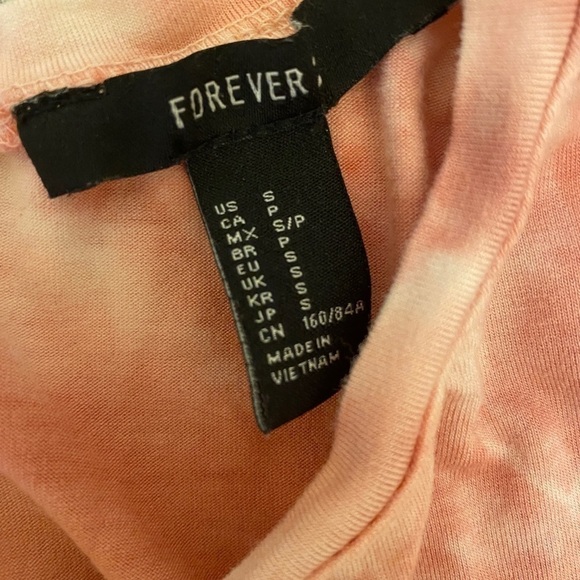 FOREVER 21 Soft Stretch Romper Blush Pink Sz Small - Picture 4 of 4